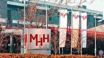 Gebäude der MHH